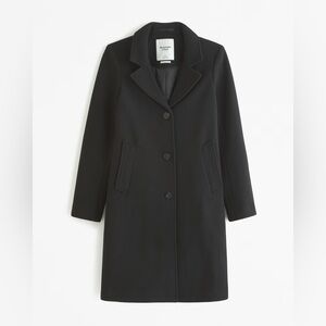 Abercrombie Wool Blend Dad Coat